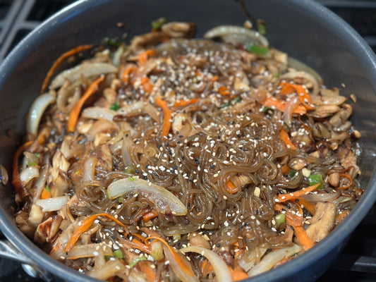 Vegetarian Japchae